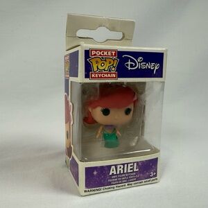 Disney Pocket POP! Keychain Ariel New